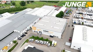 Unser Standort Stralendorf  Junge Fahrzeugbau GmbH [upl. by Cammie]