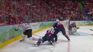 USA 23 Canada  Mens Ice Hockey Gold Medal Match  Vancouver 2010 Winter Olympics [upl. by Neahs]