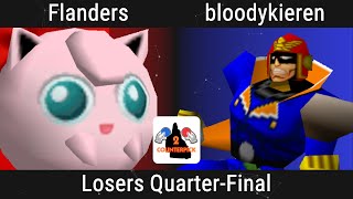 CounterPick 2 Losers Quarters  Flanders Jigglypuff vs Bloodykieren Falcon [upl. by Annael924]