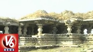 100 Pillar Temple In Bhodan Nizambad is in a state of getting collapsed [upl. by Wayland]