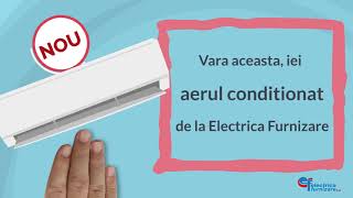 Aer conditionat de la Electrica Furnizare [upl. by Airetnahs12]