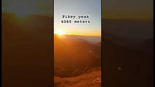 Pikey peak top nepal pikey trekking travel adventure hiking solukhumbu sunrise mountains [upl. by Elana417]