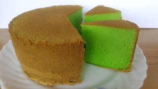 RESEP BOLU PANDAN tanpa santanPANDAN CAKE RECIPE [upl. by Tigges]