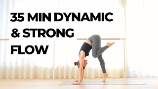 35Min Dynamic Vinyasa Flow [upl. by Nwahsirhc]