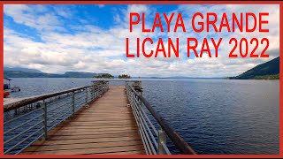 Lican Ray 2022  Caminando por la Playa Grande [upl. by Aratas]