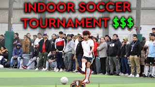 I PLAYED IN AN INDOOR SOCCER TOURNAMENT FOR 5K [upl. by Rammaj]