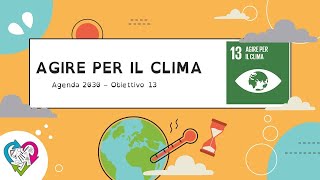 Agenda 2020 obiettivo 13 Agire per il clima [upl. by Enyrehtak688]