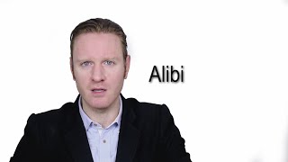 Alibi  Meaning  Pronunciation  Word World  Audio Video Dictionary [upl. by Tisbee]