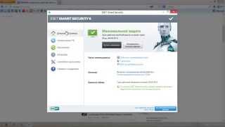 Обновление антивируса ESET NOD32 Smart Security 6 [upl. by Haek788]