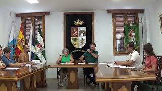 30092024 Pleno Ordinario Ayuntamiento de Vilaflor de Chasna [upl. by Yrreg]