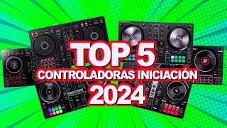 TOP 5 CONTROLADORAS DJ DE INICIACIÓN 2024 [upl. by Mure126]