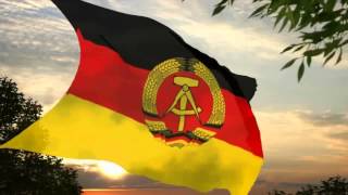 Flag and anthem of the German Democratic Republic instrumental [upl. by Ogata194]