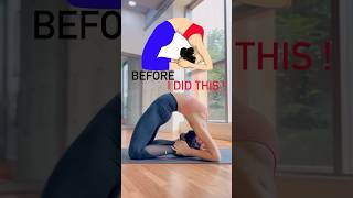 Advance Back Bending drills  back flexibility Exercises  yoga yogini lifestyle vlog fitness [upl. by Kcir]