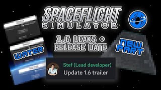 Spaceflight Simulator 16 is almost here  SFS 16 Trailer Release Date  SFS 16 Leaks [upl. by Vernon]