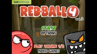 Red Ball 4 Vol3  100 Walkthrough Video All Levels 115 Boss Fight All Stars All Achievements [upl. by Halliday]