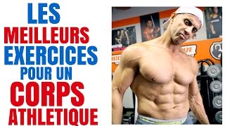 Mes 8 Meilleurs Exercices pour Un Corps SUPER ATHLETIQUE [upl. by Hillery]