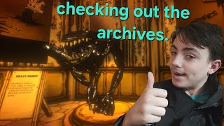 checking out bendy and the ink machine archives [upl. by Malilliw803]