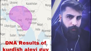 MyHeritage DNA Results of Kurdish Alevi Guy [upl. by Lise623]