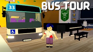 Bus Tour Through Miraculous RP 🚌 Miraculous Ladybug Roblox Adventure [upl. by Nitza]