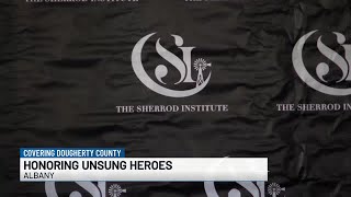 Unsung civil rights heroes honored by the Sherrod Institute [upl. by Kusin]