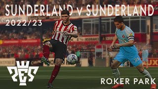 Roker Park  Sunderland v Sunderland  PES [upl. by Courtenay]