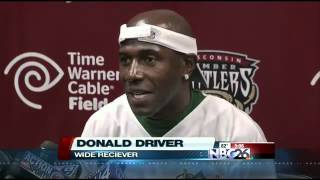 Donald Driver Charity Softball Game [upl. by Freida]