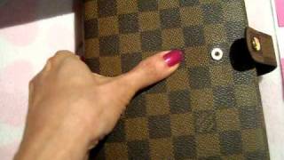 Louis Vuitton Agenda Review [upl. by Rina815]