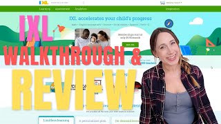 IXL Reviews Homeschool and Demo  How to Use IXL Learning for Online Homeschooling [upl. by Hamil]