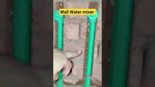 Bathroom Wall Water Mixer pipe mixer plumbing shorts [upl. by Etteluap966]