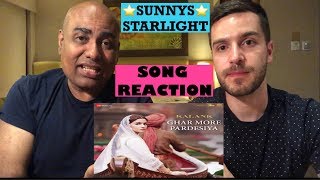 GHAR MORE PARDESIYA SONG REACTION WITH JAMES  KALANK  MADHURI DIXIT  ALIA BHATT  VARUN DHAWAN [upl. by Corette961]