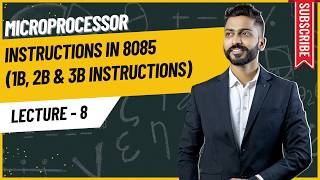 Lec8 Instruction in 8085  1B 2B amp 3B Instructions  Opcode amp Operand  Microprocessor [upl. by Evans]