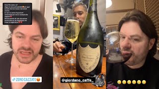 Filippo Champagne rompe il fioretto e in meno di 24 ore è di nuovo in gaina tra vino e Dom Perignon [upl. by Garald]