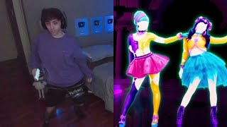 tirando los prohibidos en just dance 😎 [upl. by Nalepka]