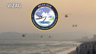 Milan 2024 Rehearsal at Vizag  Dancing Helicopters milan vizag [upl. by Anidan725]