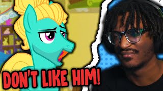 HES ANNOYING  My Little Pony FiM Season 6 Ep 1112 REACTION [upl. by Attela]