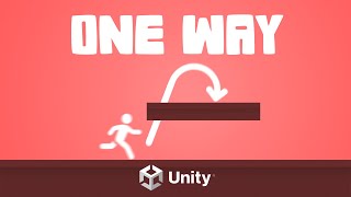 Unity ONE WAY PLATFORM in 100 Seconds Platform Effector 2D [upl. by Estel422]