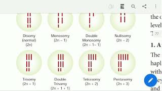 12 std Bio Botany ln 3 Chromosomal basis of inheritanceHypoploidy [upl. by Ymmik]