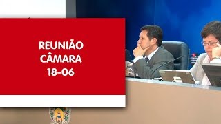 REUNIÃO CÂMARA 18 06 [upl. by Novelc]