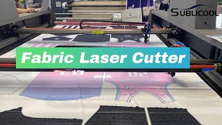 How Amazing the Fabric Laser Cutter Machine Working [upl. by Ikcin]