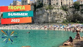 THE MOST BEAUTIFUL BEACH OF CALABRIA TROPEA [upl. by Stavro144]