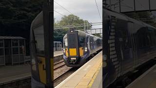 385s arriving at Bishopton 080924 trainspotteruk railway scotrail [upl. by Ladnar]