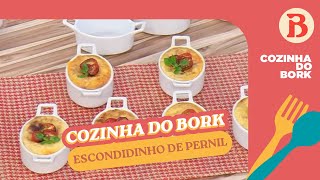 ESCONDIDINHO DE PERNIL pode ser feito em UMA TRAVESSA SÓ  Band Receitas [upl. by Idnib]