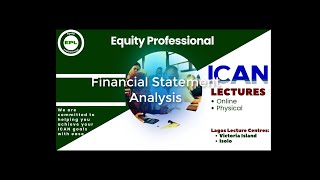 Financial Statement Analysis Class 2 [upl. by Arnelle339]