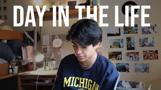 A Day In the Life at the University of Michigan UMich  Life at College [upl. by Lytsyrk]