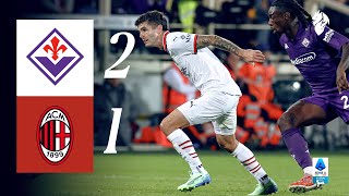 Pulisic equalizes but we fall short in Florence  Fiorentina 21 AC Milan  Highlights Serie A [upl. by Refannej]