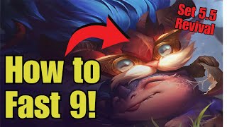 FAST 9 COMP GUIDE FOR SET 55 REVIVAL Teamfight Tactics [upl. by Haissem]