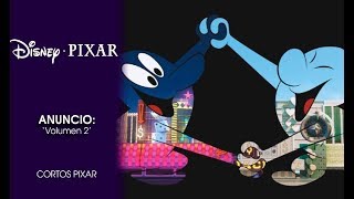 Cortos de Pixar Anuncio  Volumen 2  Disney Oficial [upl. by Ainola]