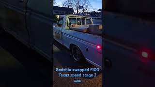 Godzilla swapped f100 Texas speed stage 2 cam [upl. by Ahpla]