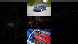 Honda Civic EG B18a2  EPİC VTEC 8800 RPM  100200 KM Acceleration [upl. by Obbard810]