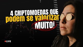 🔴 Análise Explosiva 4 Criptomoedas Que Podem Se Valorizar MUITO [upl. by Cuda861]